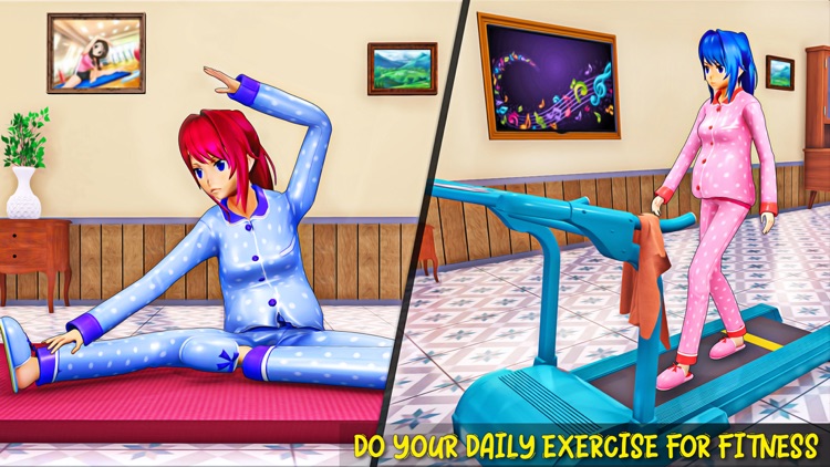 Anime Pregnant Mother Baby Sim screenshot-6