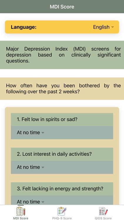 Pocket Depression Test