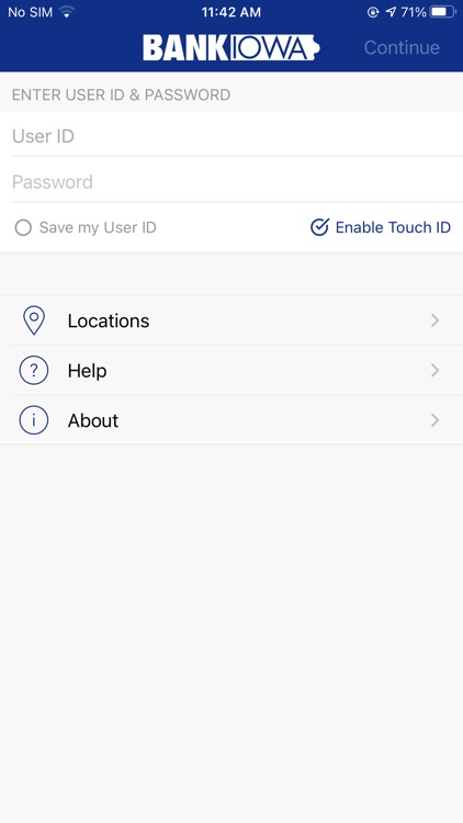 BankIowa Mobile Personal