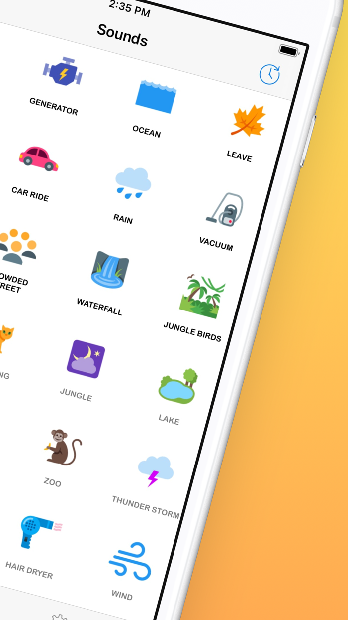 Sono do bebê sons de ruído