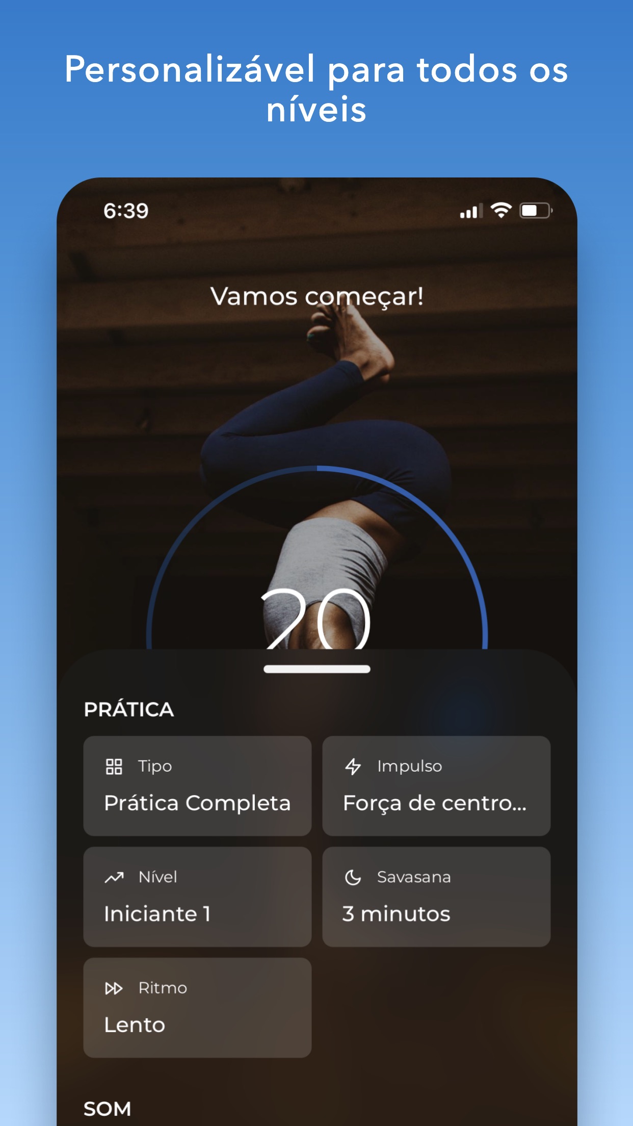 Screenshot do app Yoga | Down Dog