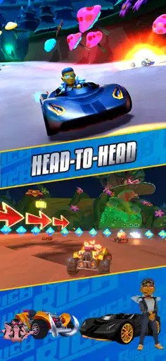 Running Rich Racing - Screenshot 1