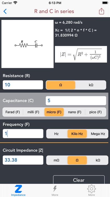 Impedance Calculators screenshot-4