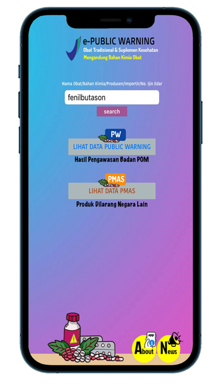 BPOM e-Public Warning OT  SK