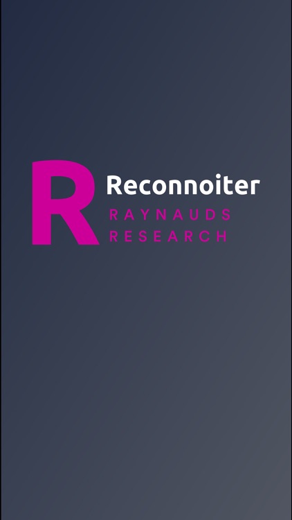 Reconnoiter App