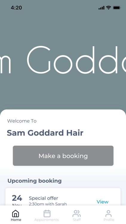 Sam Goddard Hair