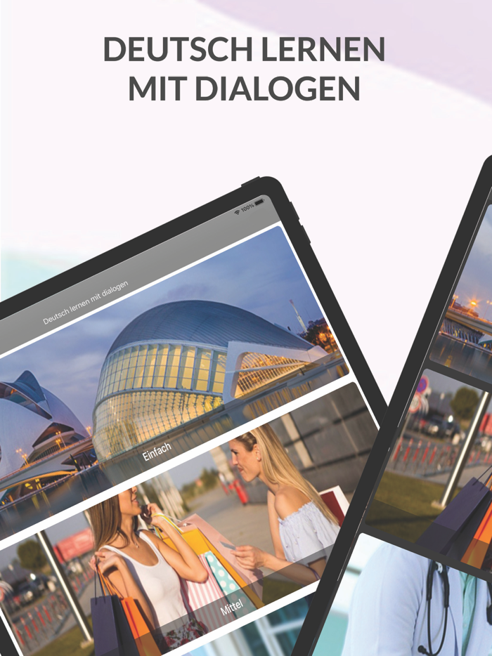 Deutsch Lernen mit Dialogen