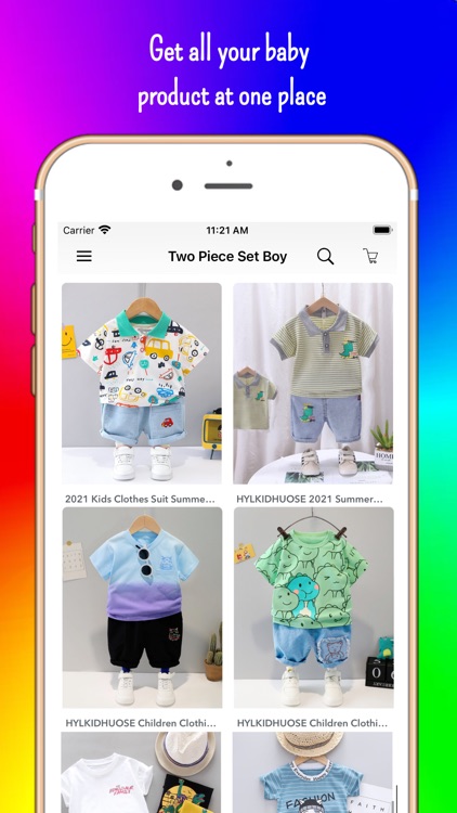 Baby clothes 2025 online app