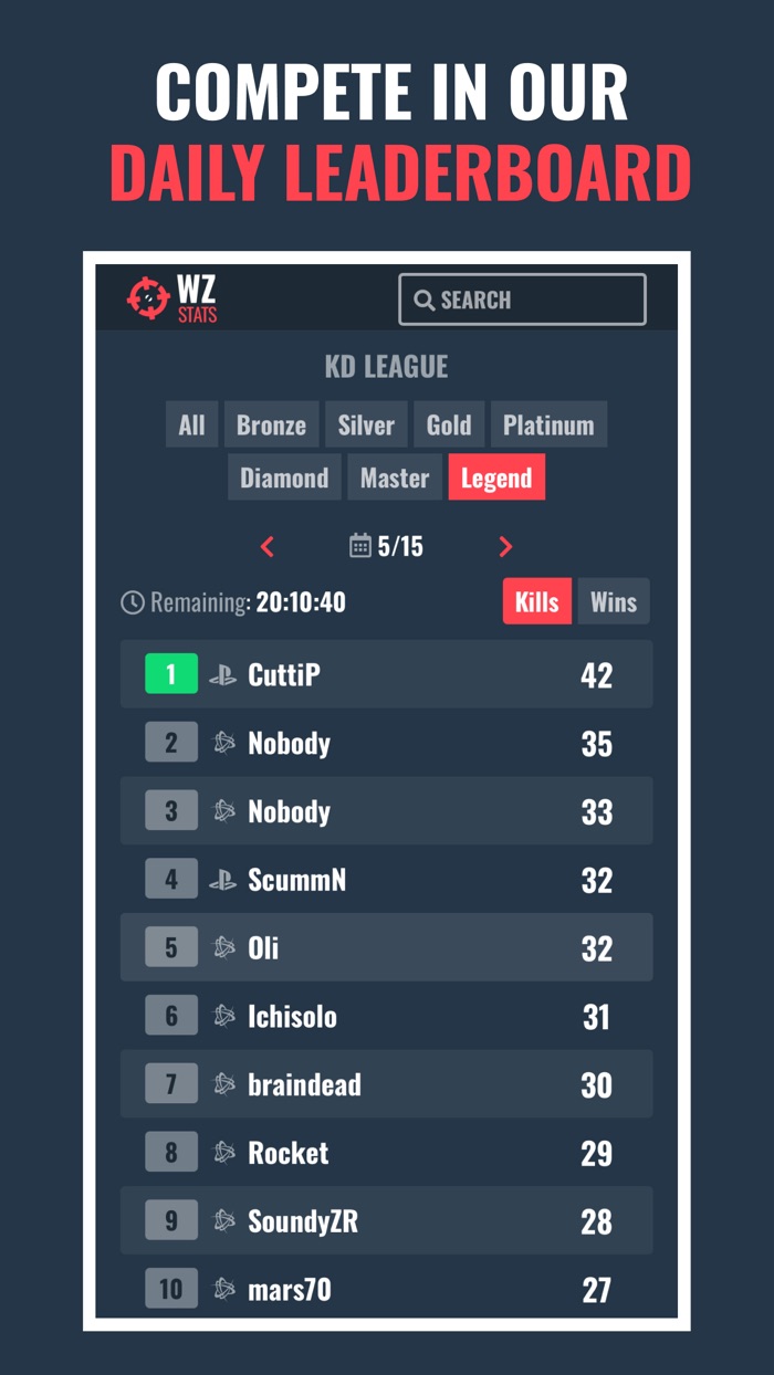 WZ Stats – Warzone tracker