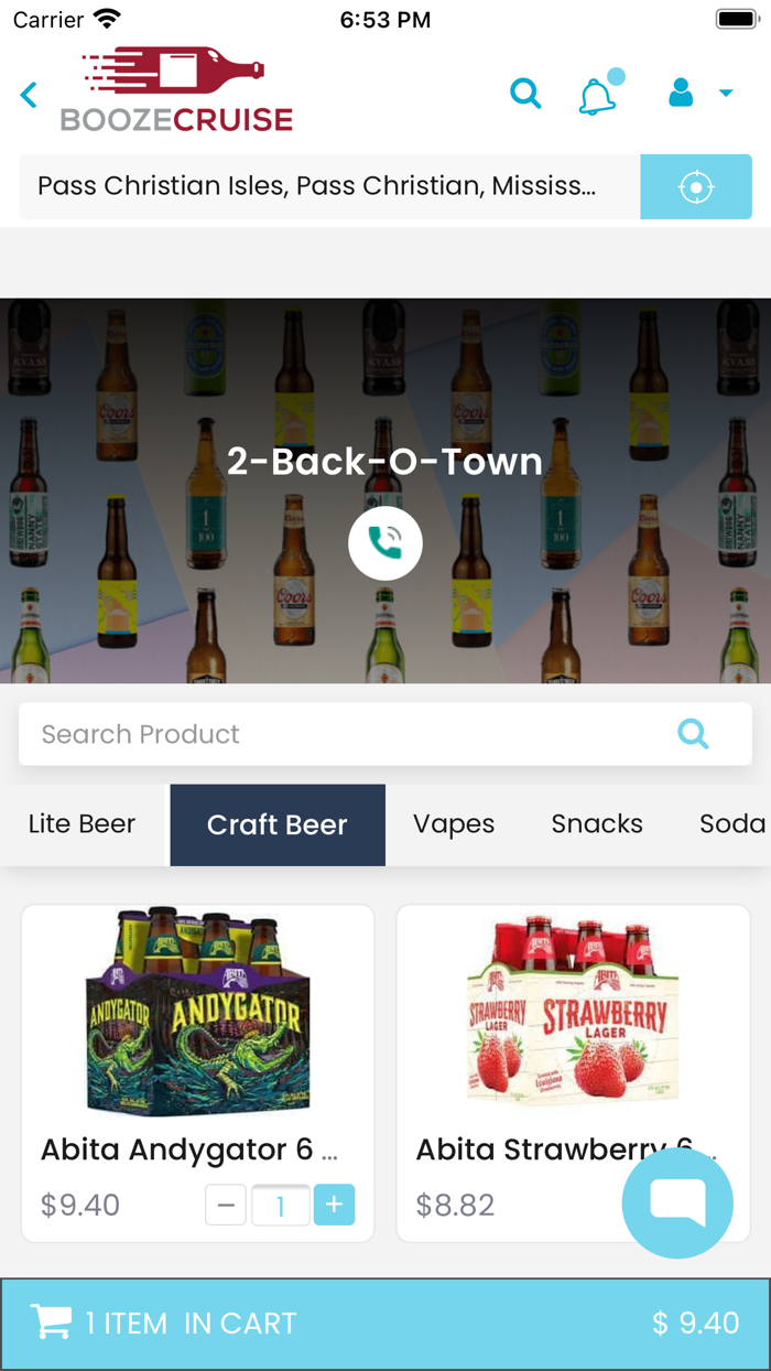 Booze Cruise Delivery