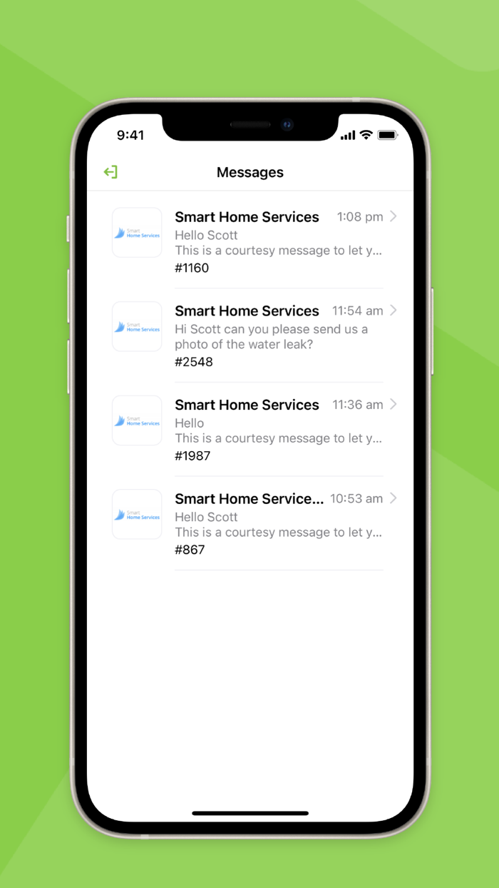 ServiceM8 Messenger
