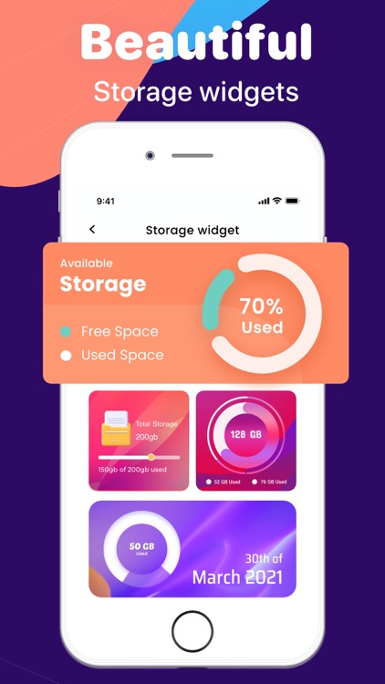 Colorful Widget go home screen