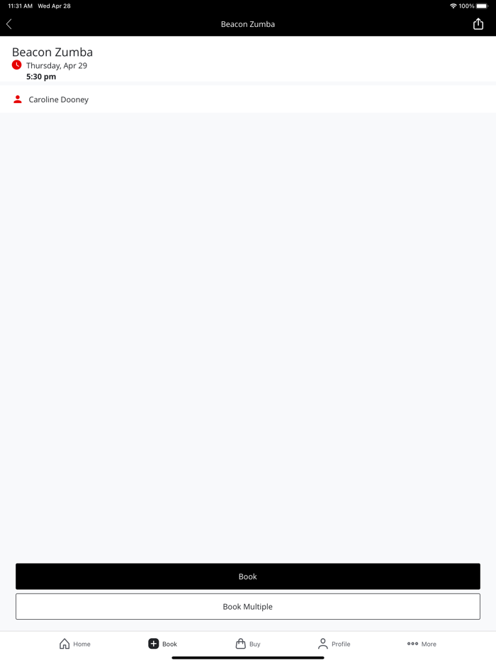 On The Marc Training