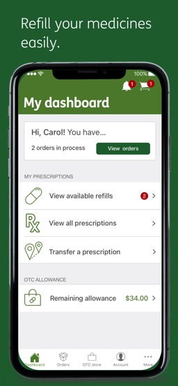 Humana Pharmacy app screenshot