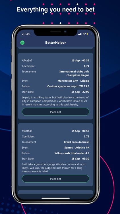 BetterHelper - Best forecast
