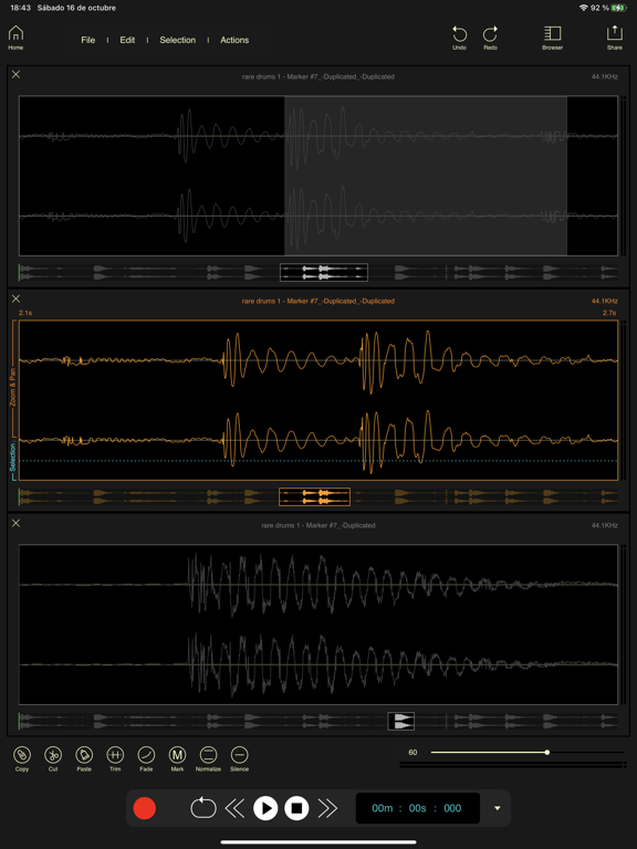 Wavebox Audio Editor Screenshots