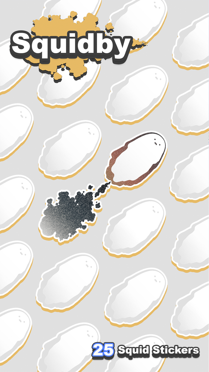 Squidby - Squid Stickers