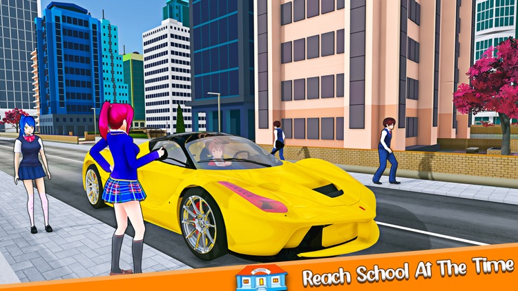 Sakura Anime School Girl Sim screenshot-3
