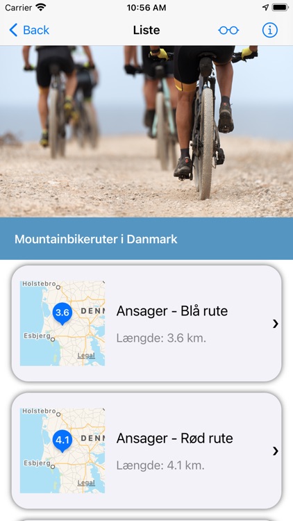Mountainbikeruter i Danmark