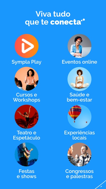 Sympla: Eventos, Cursos, Aulas screenshot-0