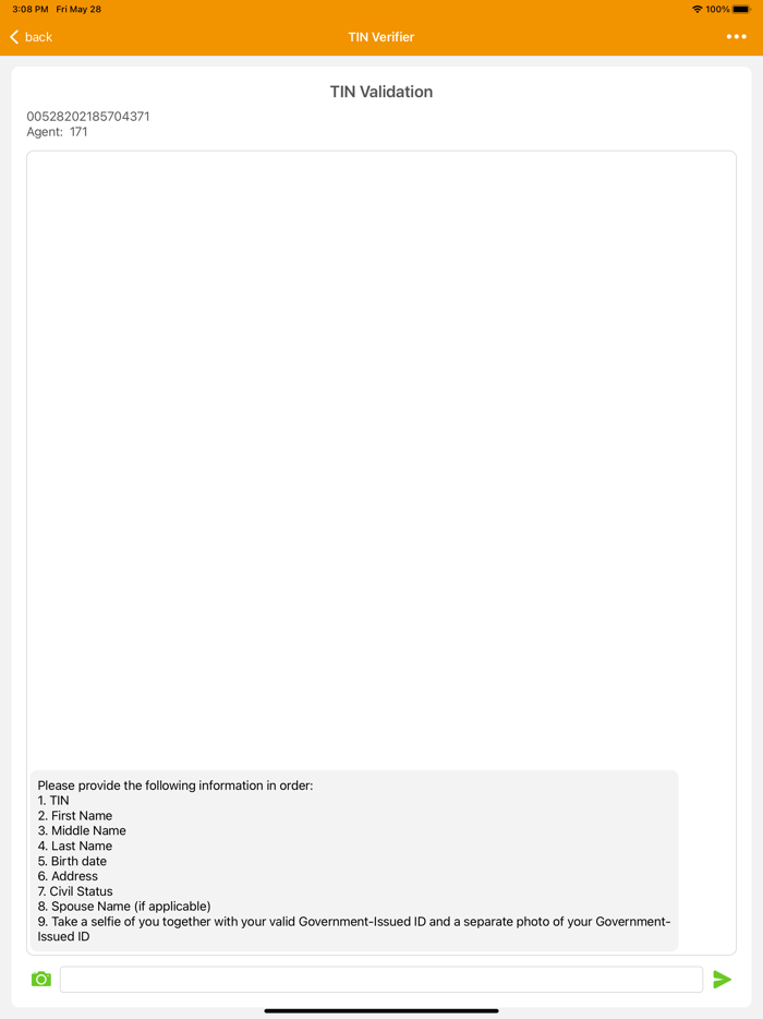 TIN Verifier Mobile App