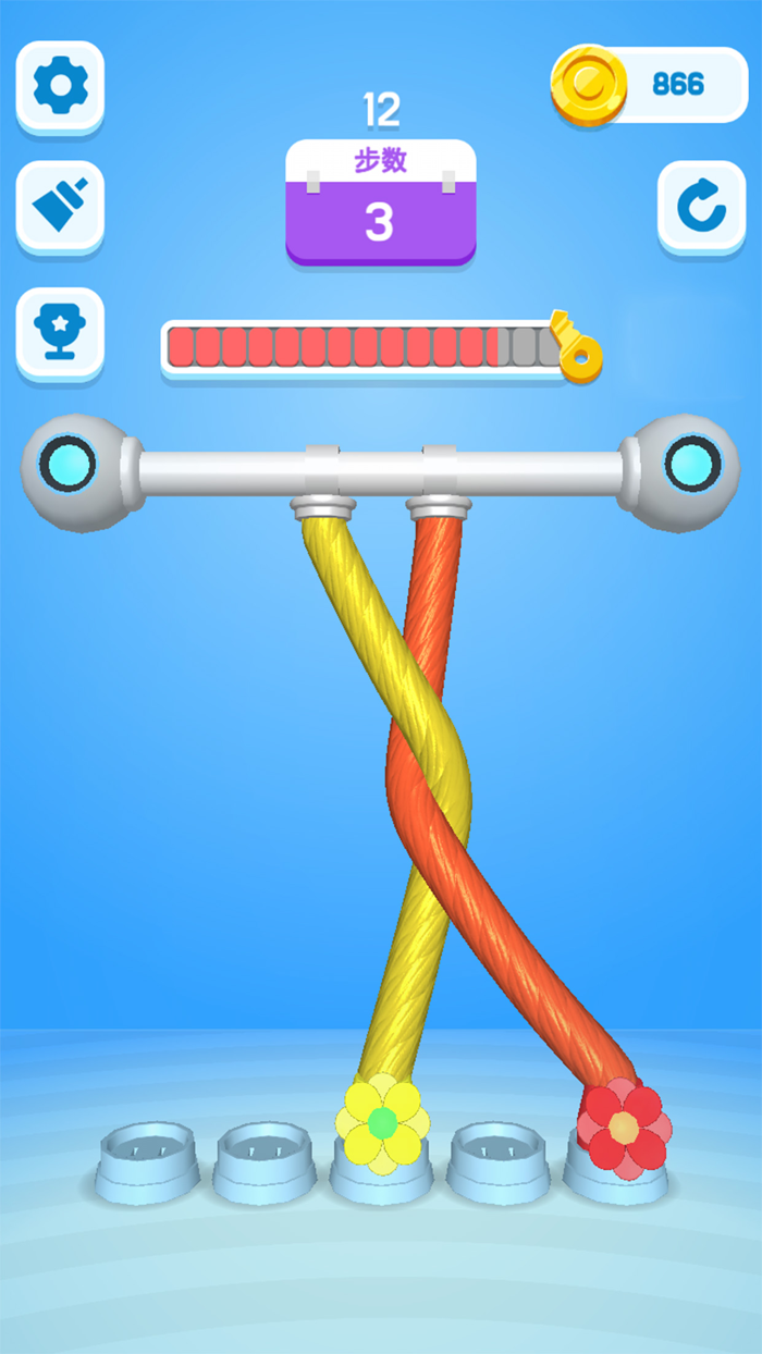 绳子解谜 - 绳子解解乐