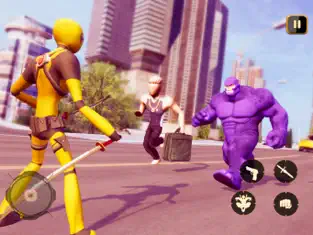 Captura de Pantalla 5 stickman dual Sword Dead héro iphone