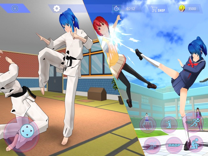Anime High School Girls Sim 3D