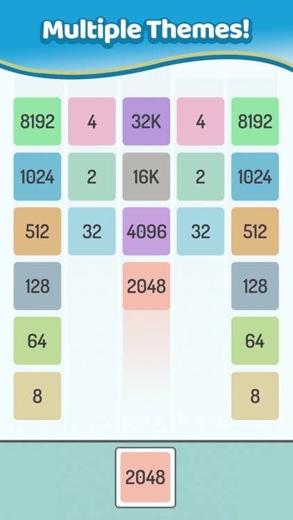 X2 Blocks – Merge Numbers 2048 screenshot-3