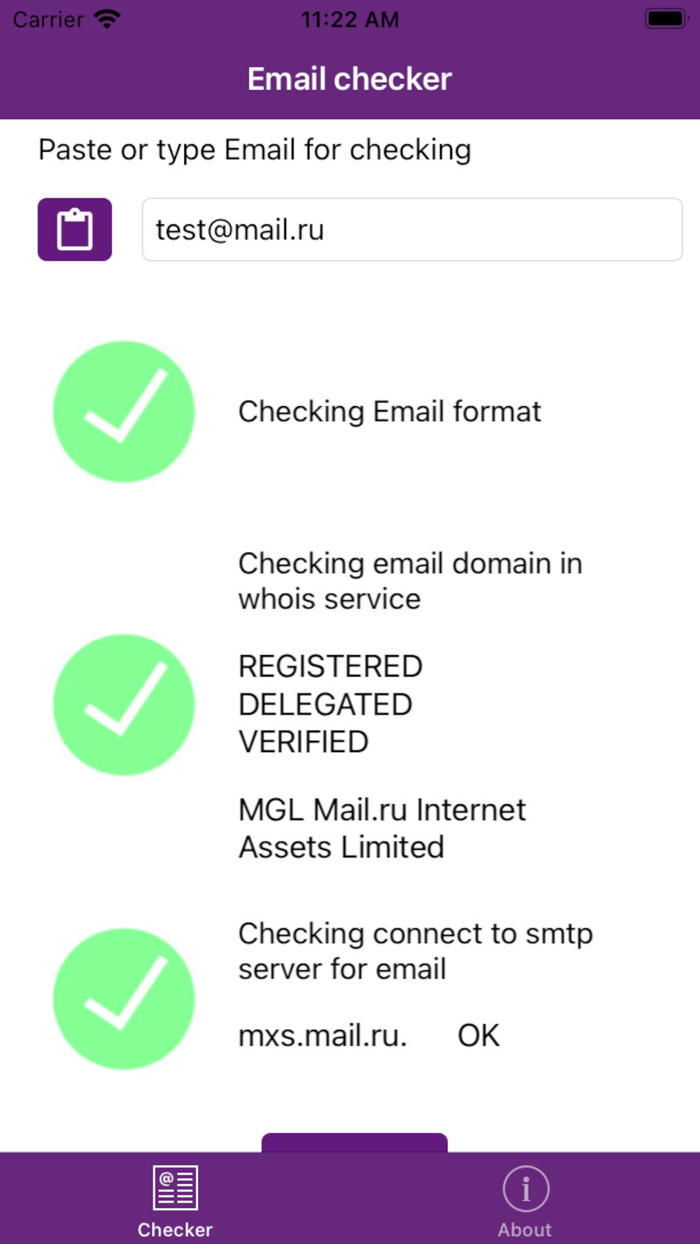 EmailChecker