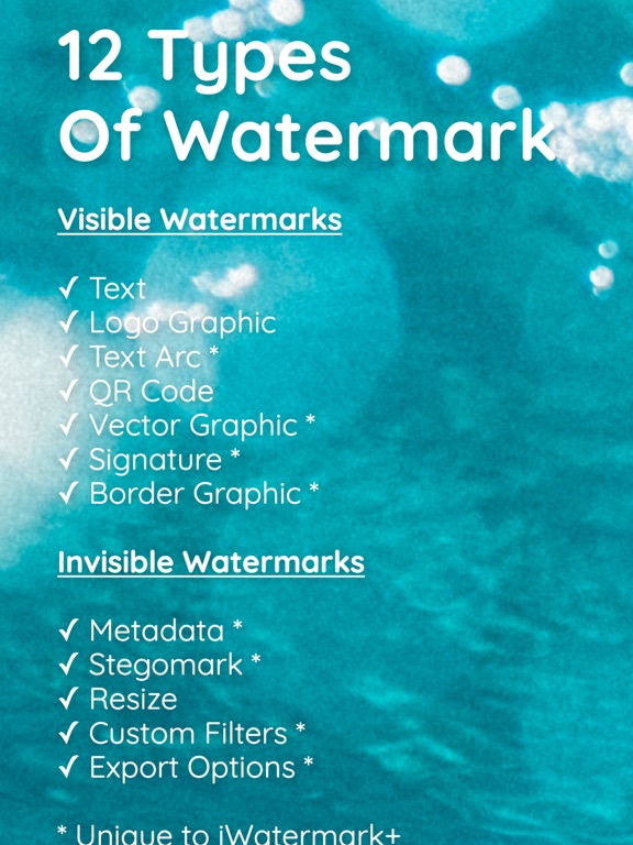 iWatermark+ Watermark Add Logo screenshot 3