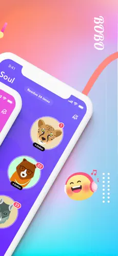 Captura 3 BoBo - Group Voice Chat Rooms iphone