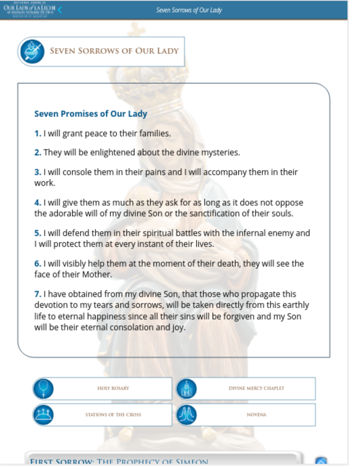 Our Lady of La Leche