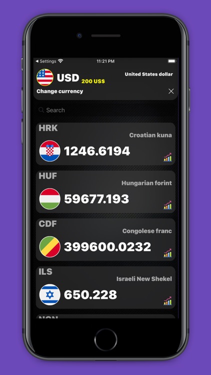 iCurrency - currency converter screenshot-3