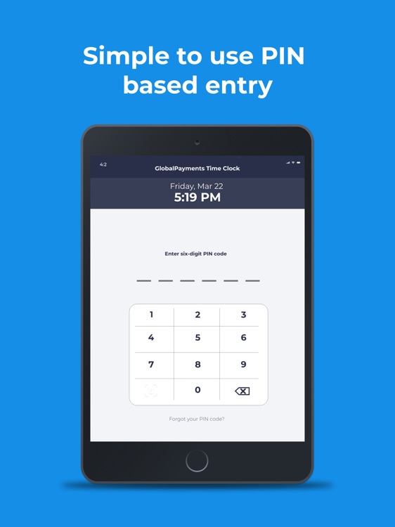 Global Payments Time Clock