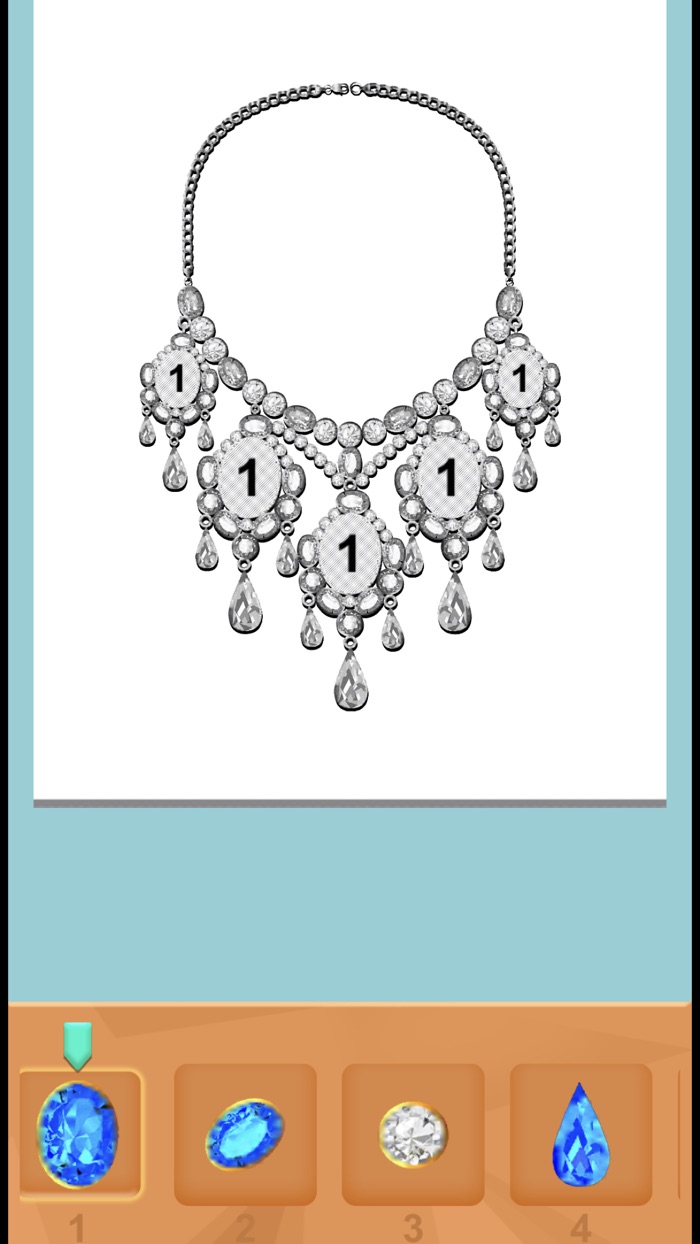 Jewelry Makeover Number Puzzle
