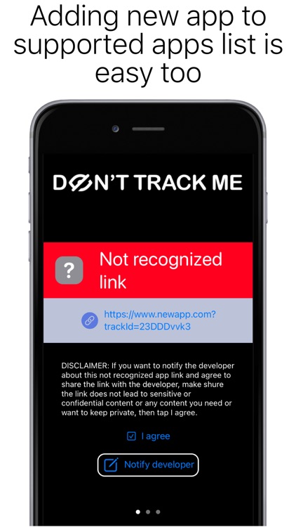 Don't track me screenshot-4