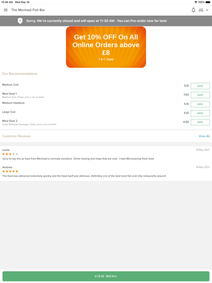 The Mermaid Fish Bar