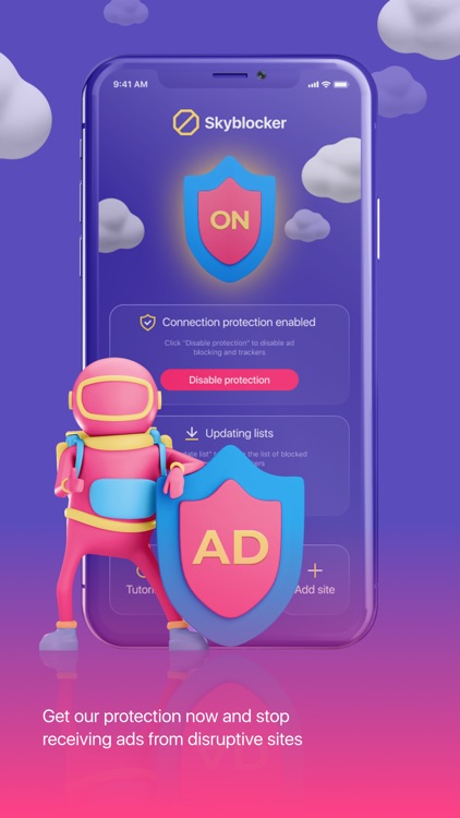 SkyBlocker: Protect & Adblock