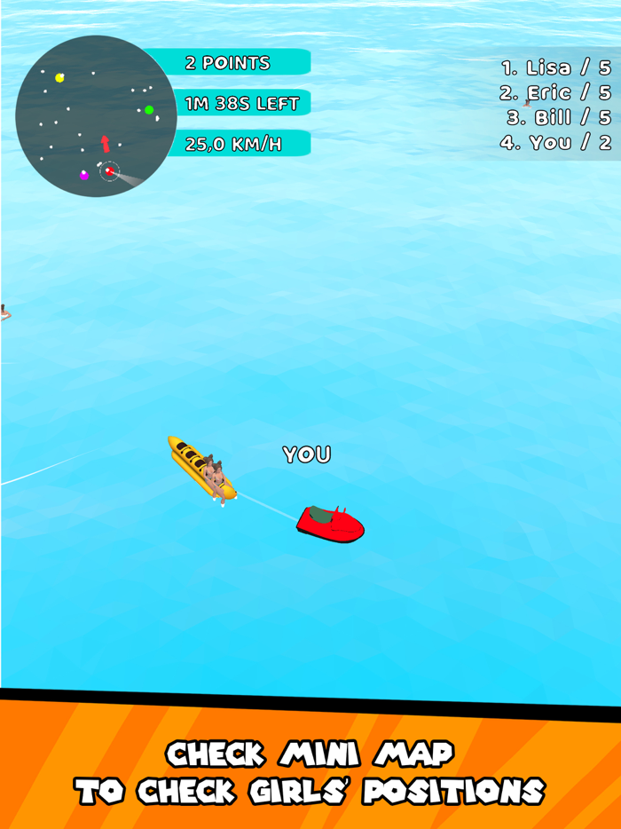 Jetski Banana 3D
