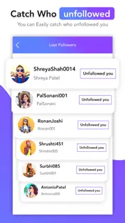 followers unfollowers iphone screenshot 2