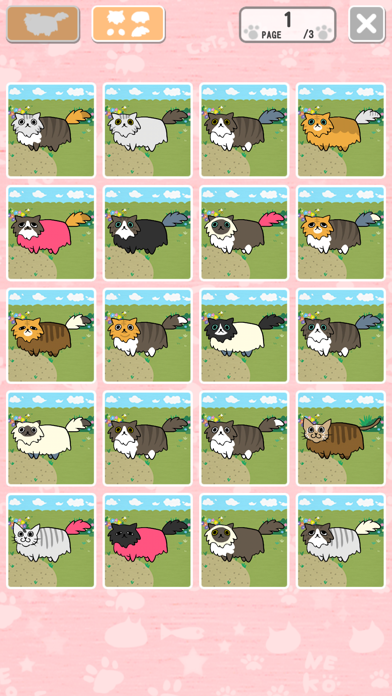 combine cats puzzle "miatch!" screenshot 3