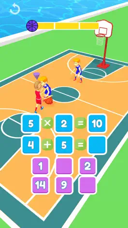 Game screenshot Math Dunk 3D mod apk