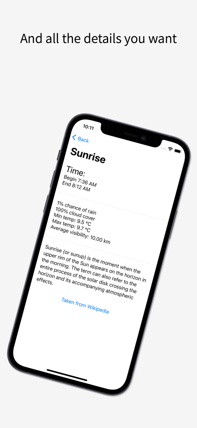 Photographers Weather Report