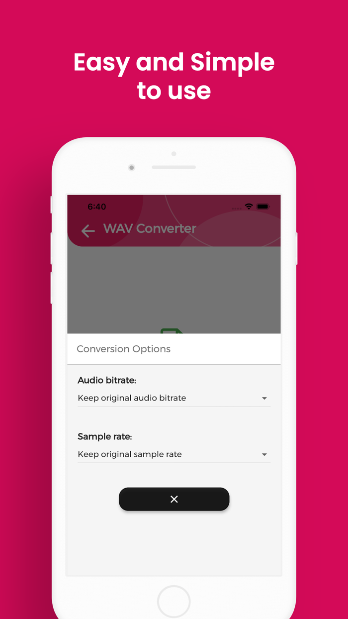 WAV Converter, WAV to MP3