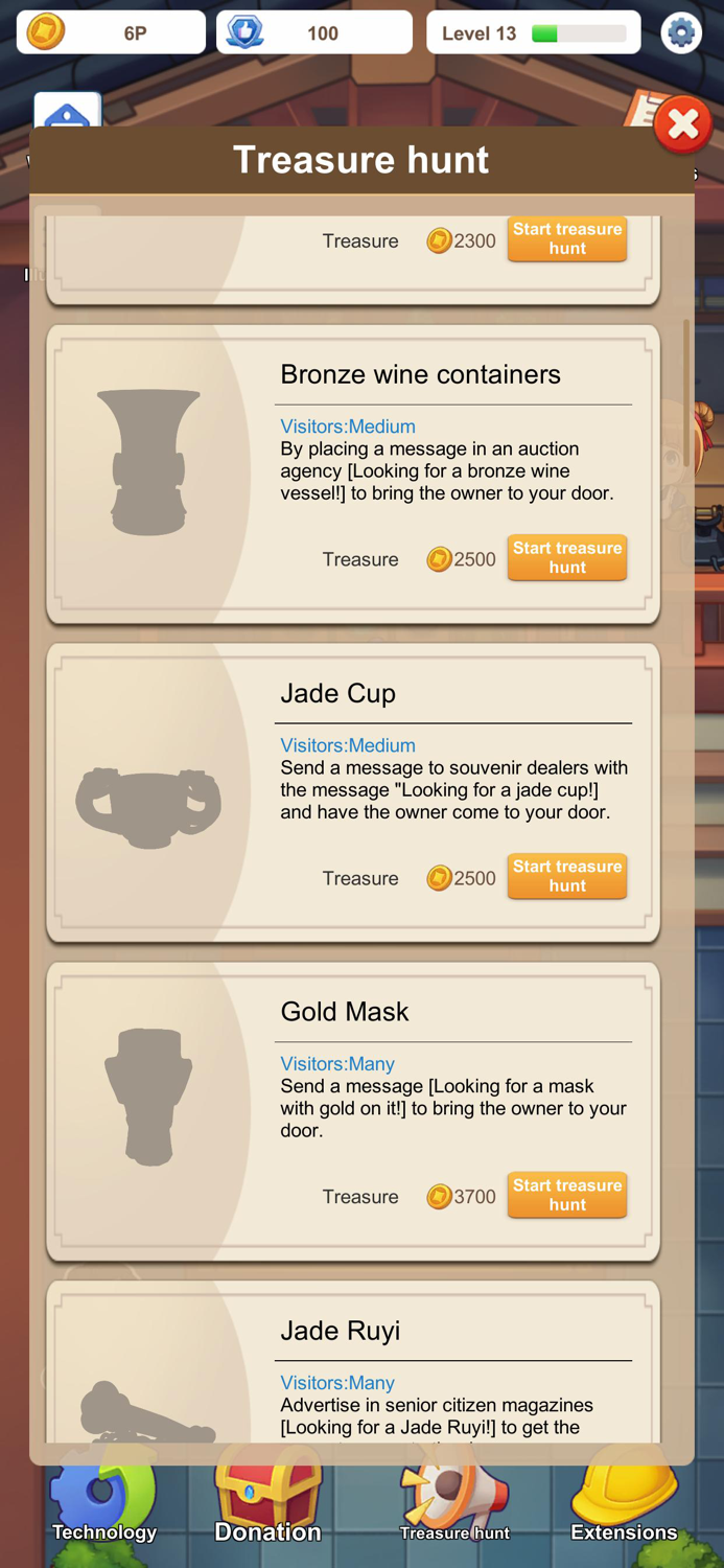 I Have A Treasure House