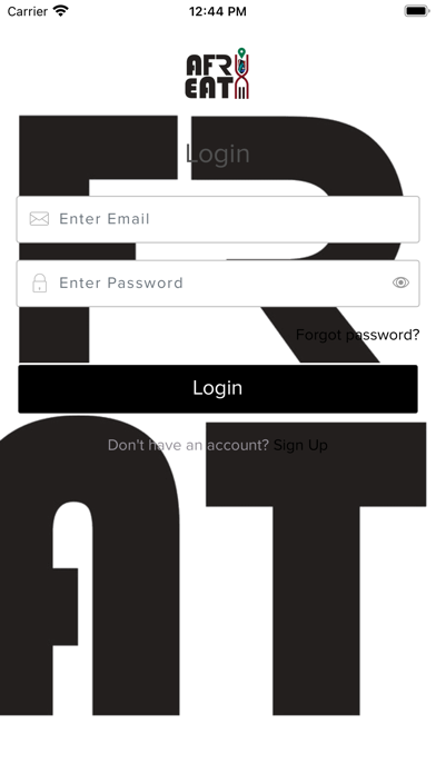 Afri Eat Merchant PC 용