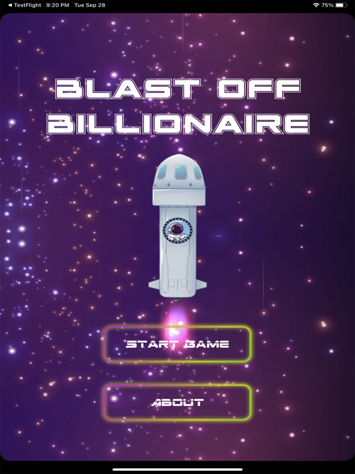 Blast Off Billionaire