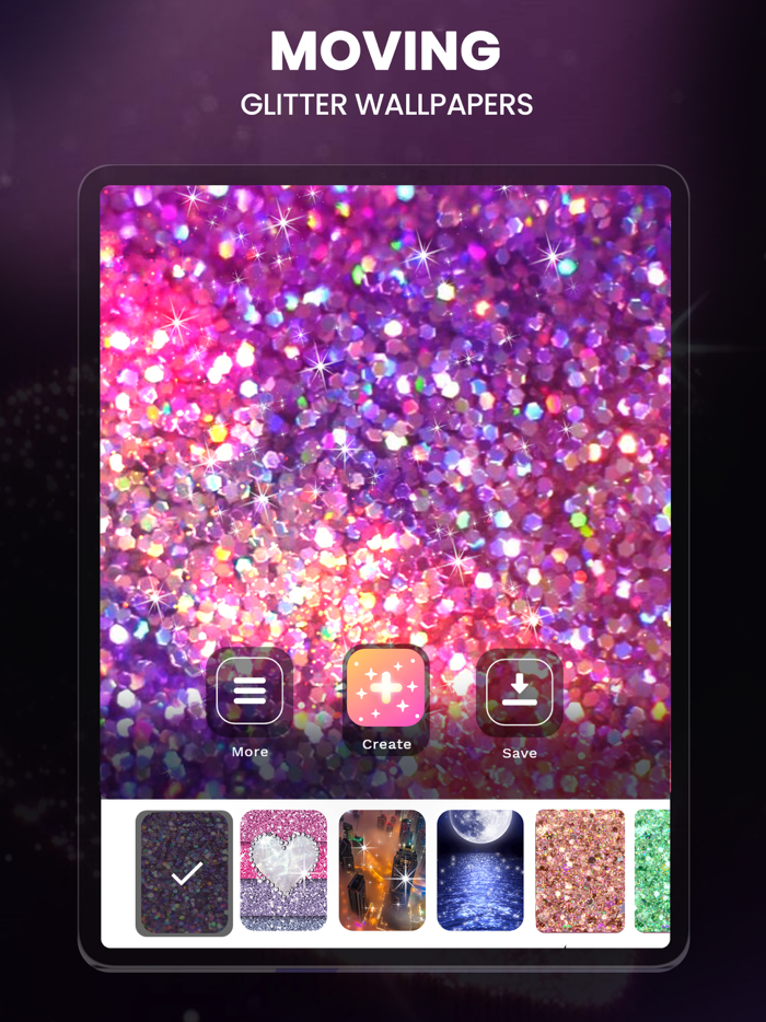 Glitter Live Wallpapers Moving