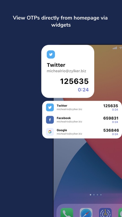 Zoho OneAuth - Authenticator screenshot-4
